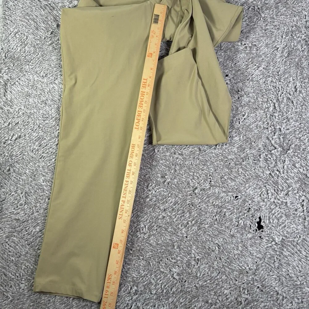 Lululemon ABC Pant Classic Mens 33 Beige Stretch Performance Business Golf Prep